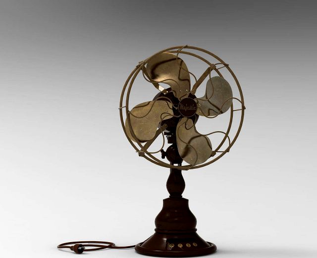 Vintage Electric Fan 3D Model