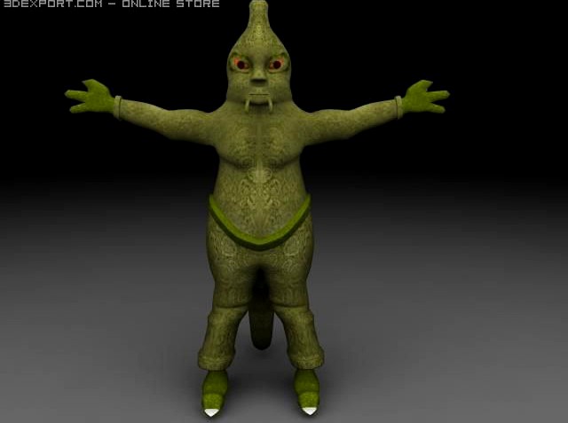 Alien 02 3D Model