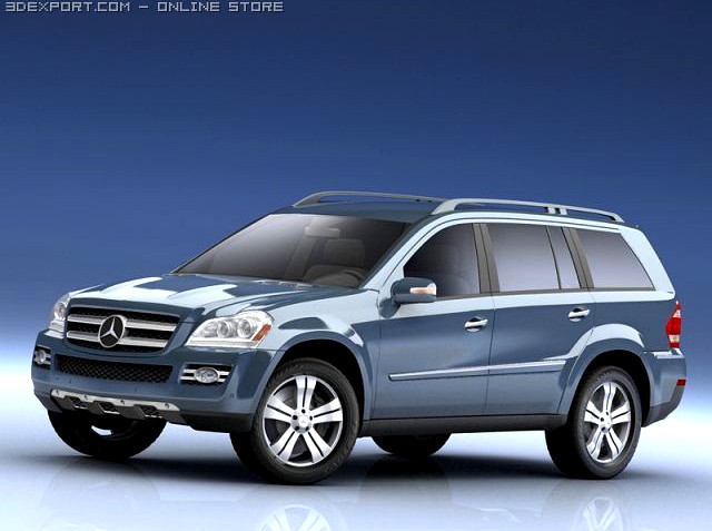 Mercedes GL 450 3D Model