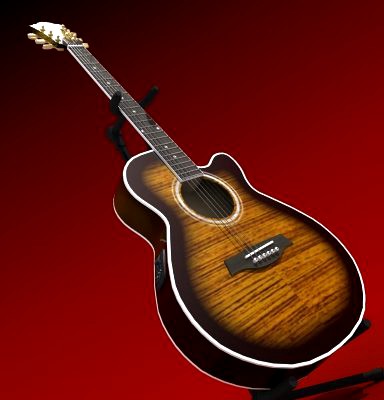 Guitar 3D Model