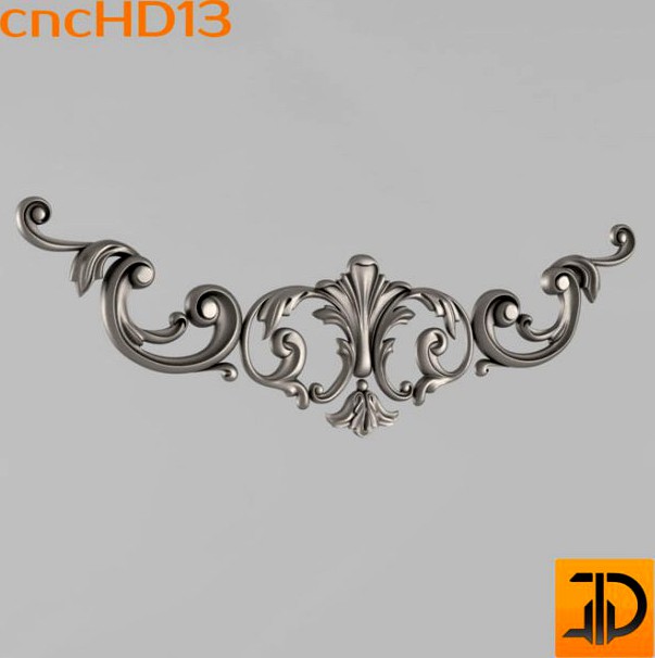 Horizontal decor 3D Model
