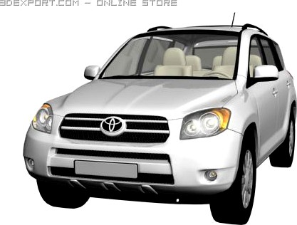 Toyota rav4 3D Model