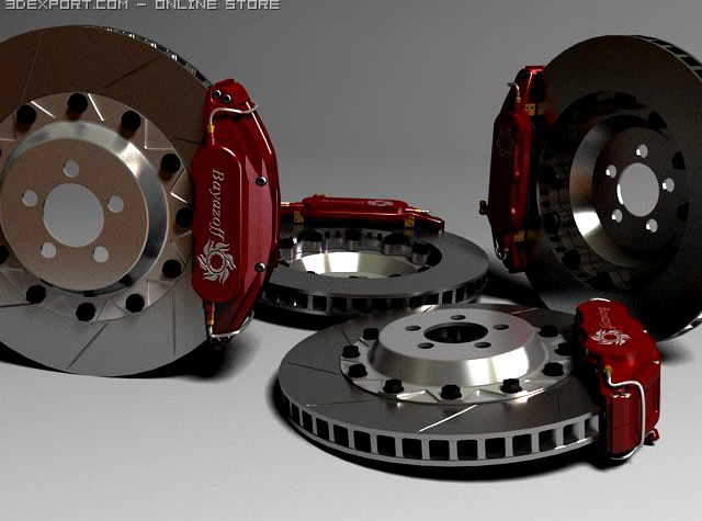 Brakes 3D Model