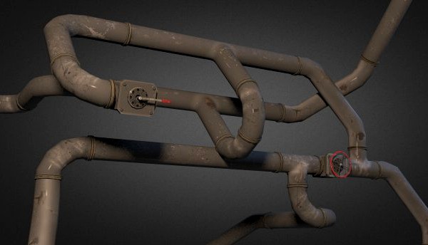 Pipe Pack 01 3D Model