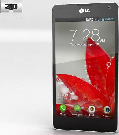 LG Optimus G 3D Model