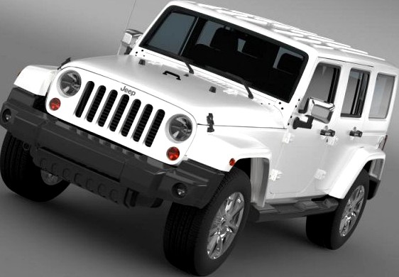 Jeep Wrangler Unlimited Indian Summer 2014 3D Model