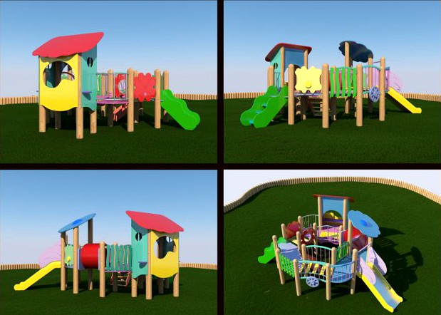 Playfield 3D Model