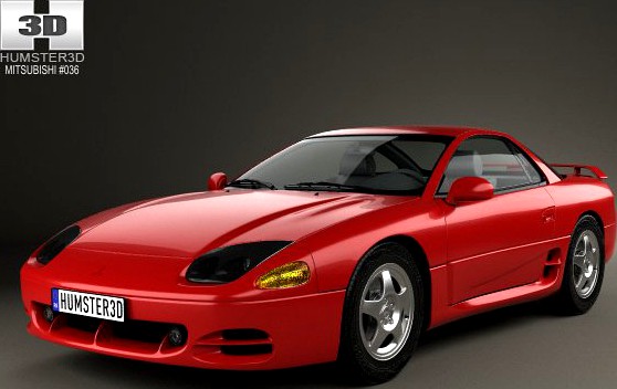 Mitsubishi 3000GT 1994 3D Model