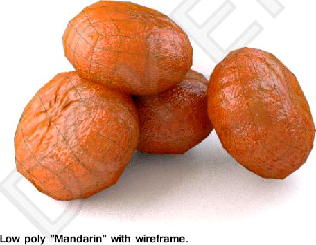 Download free Mandarin orange 3D Model