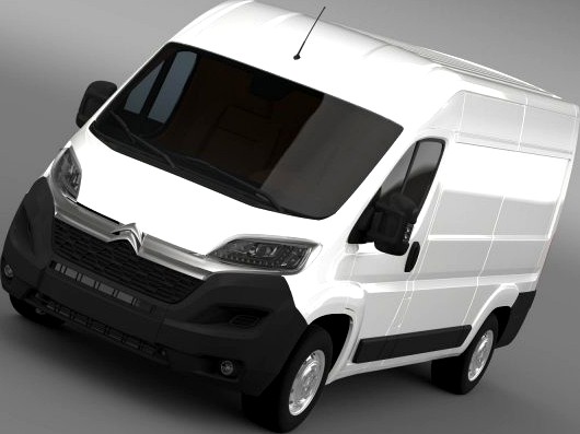 Citroen Jumper Van L2H2 2015 3D Model