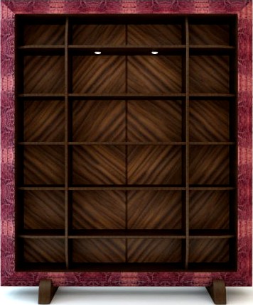 Display Case Cabinet 3D Model