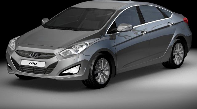 2012 Hyundai i40 Sedan 3D Model