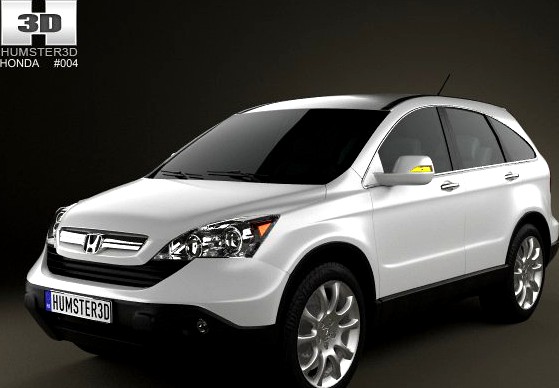 Honda CRV 2010 3D Model