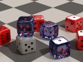 Dice modeled in blender 3D Model