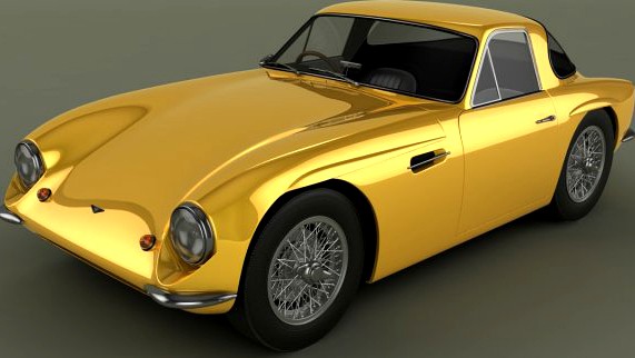 TVR Grantura Mk 2 3D Model