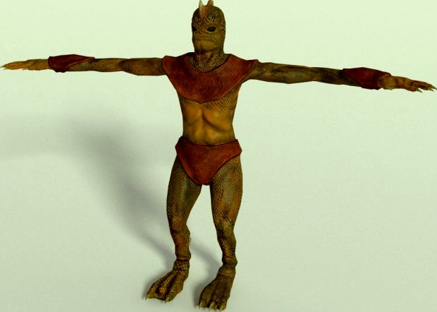 SwampMonster 3D Model