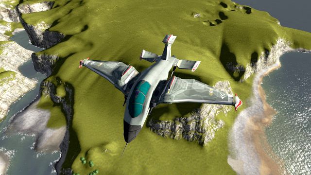 Space Ship 3D Model