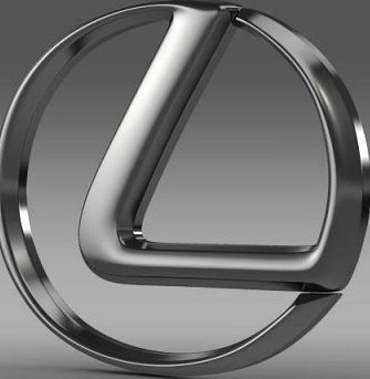 LEXUS Logo 3D Model