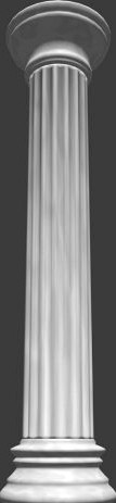 Roman Pillar 3D Model