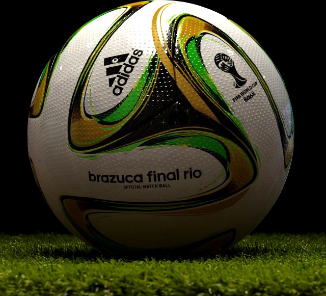 Brazuca Final Soccer Ball 3D Model