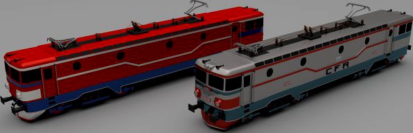 Locomotive collection 3D Model