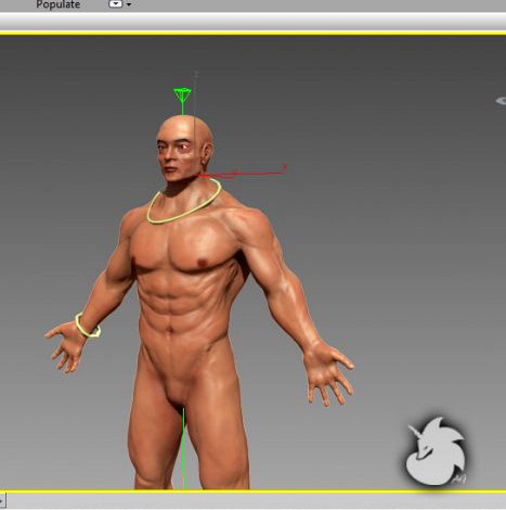 Next Gen Warrior 3D Model