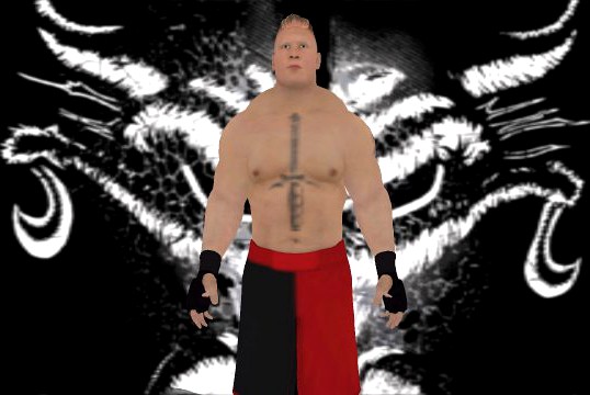 Brock Lesner 3D Model