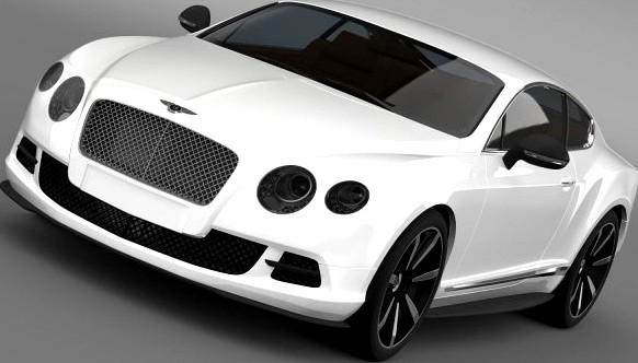 Bentley Continental GT Mulliner Styling 2011 3D Model