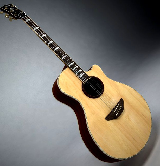 Yamaha APX 3D Model