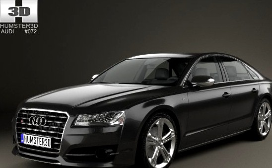 Audi S8 D4 2014 3D Model