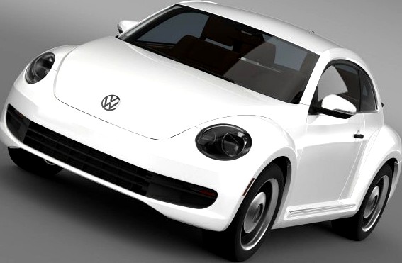 Volkswagen Beetle Classic 2015 3D Model