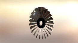 Turbine fan