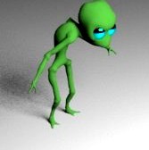 Extraterrestrialanimated 3D Model