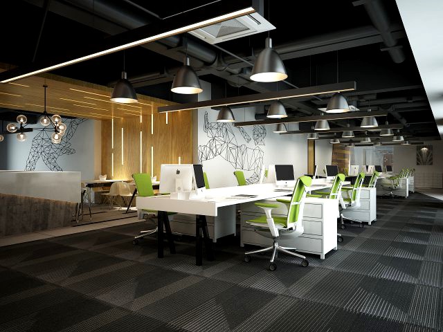 Moden office 3D Model