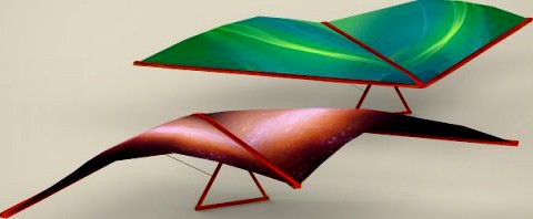 Hang Glider 3D Model