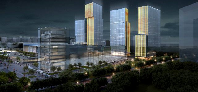 Skyscraper Office Building 026 3D Model