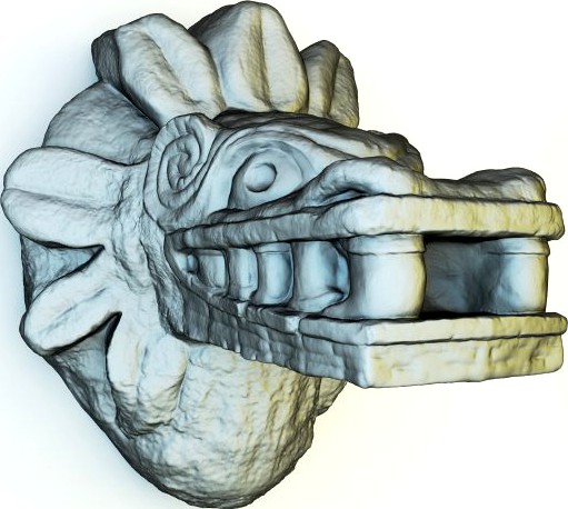 Mayan Sculpture 3D Model
