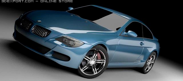 BMW M6 3D Model