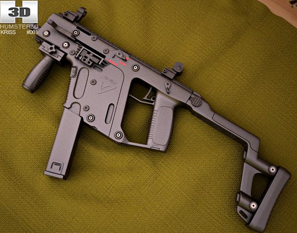 KRISS Vector SMG 3D Model