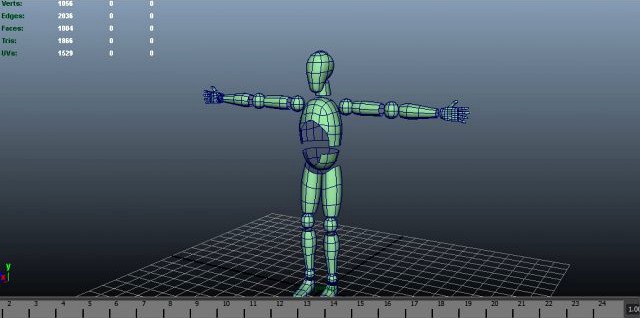 StickFigure 3D Model