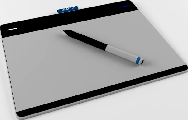 Wacom Intuos Pen 3D Model