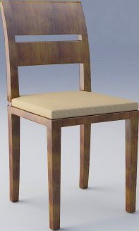 Indoor Chair 3D Model