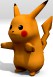 Lowpoly Pikachu 3D Model