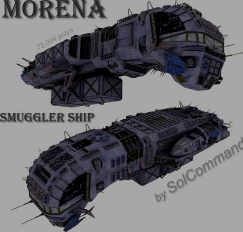 Spaceships Pack 3D Model