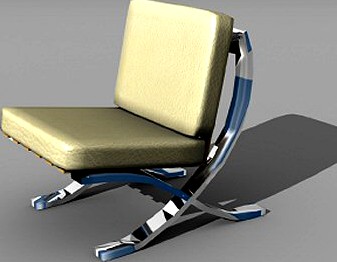 Armchair 3D Model