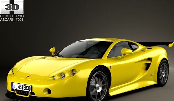 Ascari A10 2006 3D Model