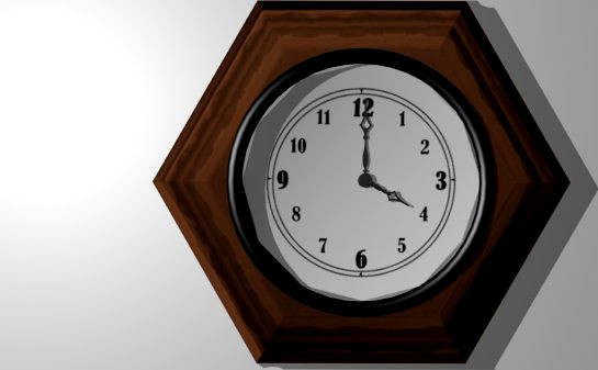 Fancy Clock 3D Model