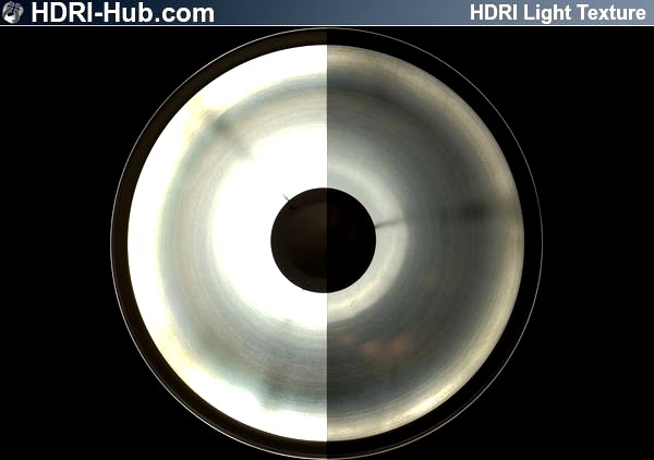 HDR Light Beauty Dish Circular 3D Model