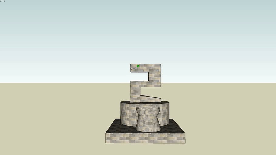 Snake statue