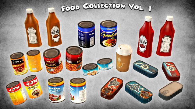Food Collection Vol 1 3D Model